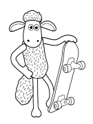 Shaun le mouton Coloriage En Ligne